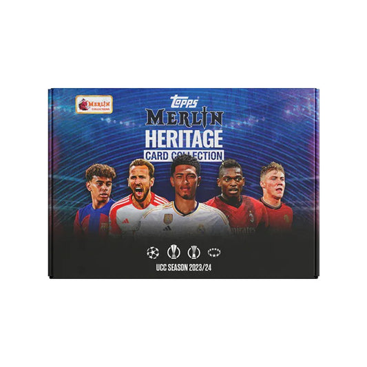 2023-24 Topps Merlin Heritage UEFA Club Competitions Box